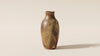 Hand-thrown stoneware vase with a matte earth-tone glaze